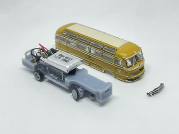 Car System Chassis für Lemke Minis MB 0321H Bus - Reedkontakt