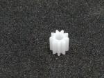 Ritzel Ersatz-Zahnrad für Lego Duplo Intelli Lok, Modul 0,4 - 9 Zähne POM